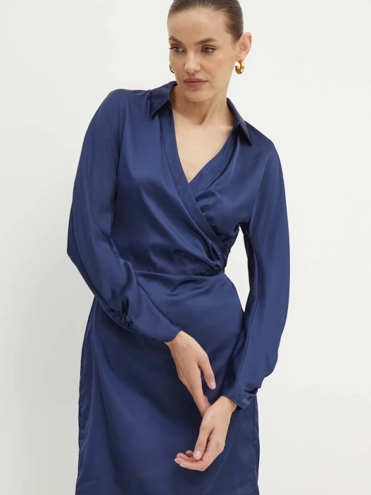 Zdjęcie produktu Guess sukienka TANYA granatowy