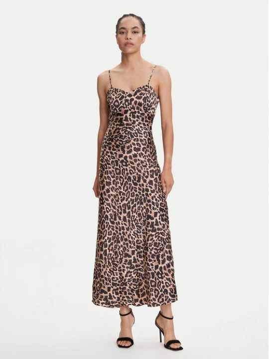 Zdjęcie produktu Guess Sukienka wieczorowa W5YK35 WHEZ2 Brązowy Slim Fit