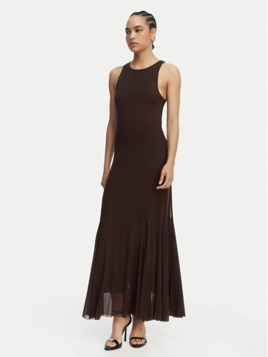 Zdjęcie produktu Guess Sukienka wieczorowa W6GK13 K2943 Brązowy Slim Fit