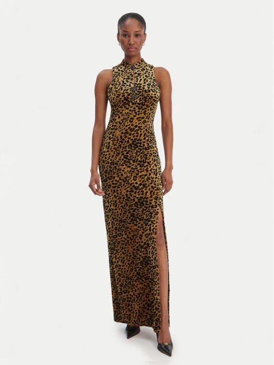 Zdjęcie produktu Guess Sukienka wieczorowa W6RK10 KA652 Beżowy Regular Fit