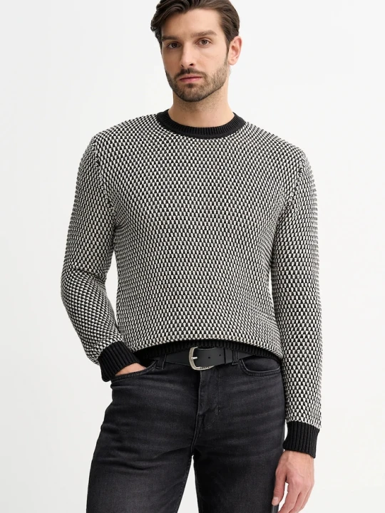 Zdjęcie produktu Guess sweter bawełniany JOSEPH zielony