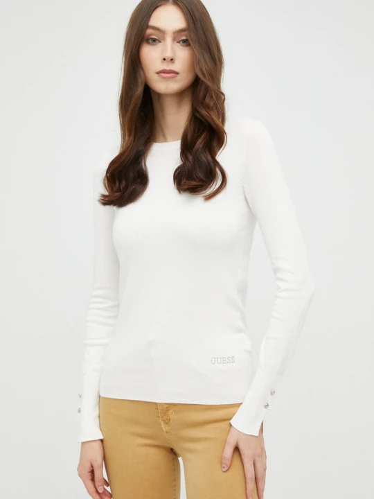Zdjęcie produktu Guess sweter ELINOR biały
