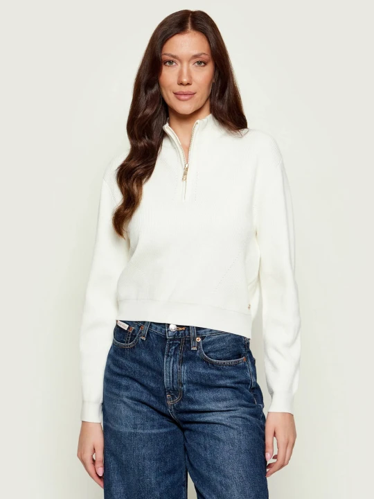 Zdjęcie produktu GUESS Sweter HARLEY | Regular Fit biały