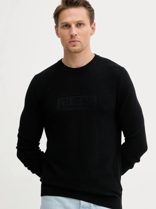 Zdjęcie produktu Guess sweter HARRISON czarny