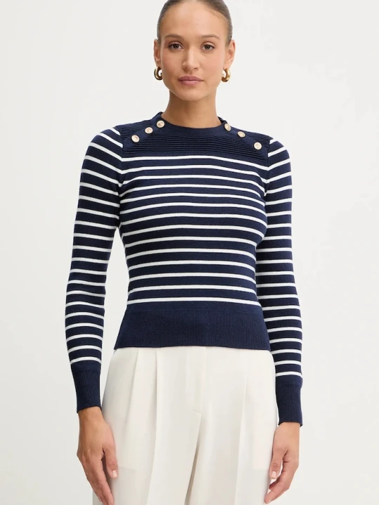 Zdjęcie produktu Guess sweter HELEN granatowy