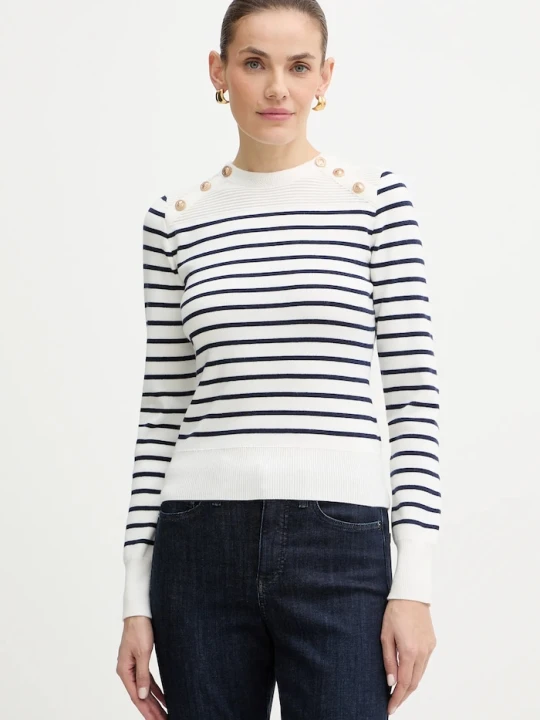 Zdjęcie produktu Guess sweter HELEN biały