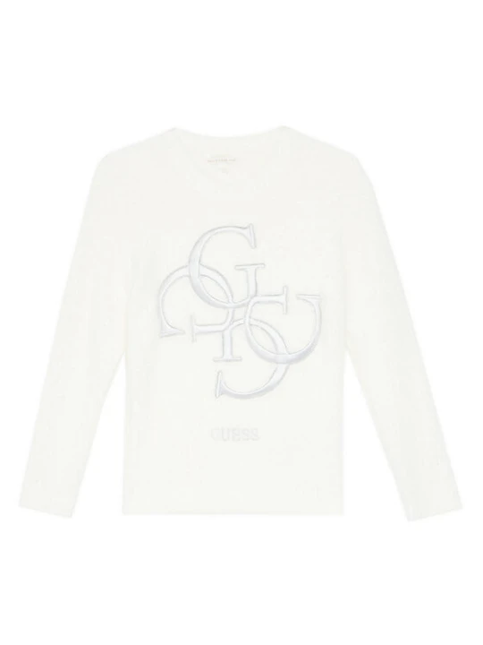 Zdjęcie produktu Guess Sweter J5BR07 Z0720 Écru Regular Fit Kremowy
