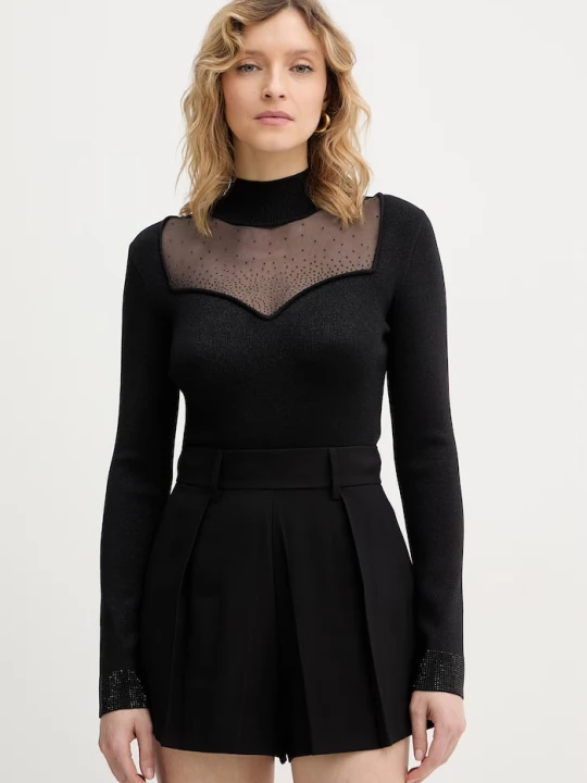 Zdjęcie produktu Guess sweter LUCY czarny