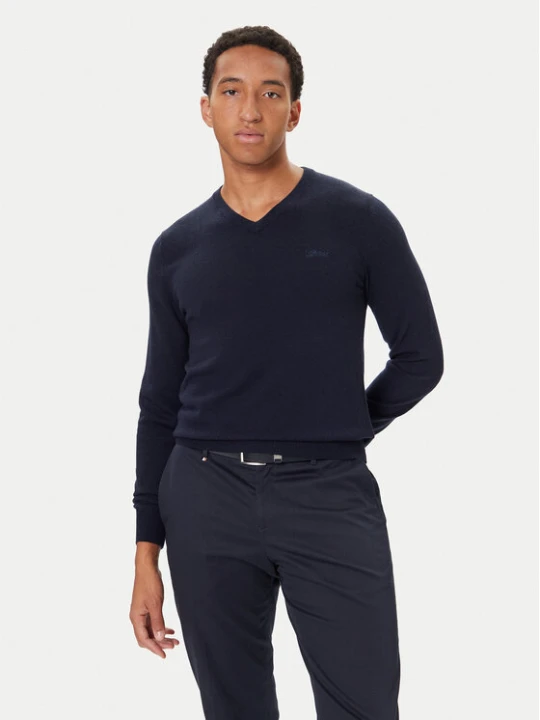 Zdjęcie produktu Guess Sweter M5YR27 Z0122 Granatowy Slim Fit