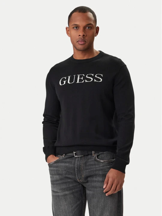 Zdjęcie produktu Guess Sweter M6RR19 Z4451 Czarny Regular Fit