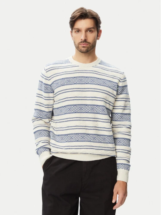 Zdjęcie produktu Guess Sweter M6YR15 Z0920 Kremowy Regular Fit