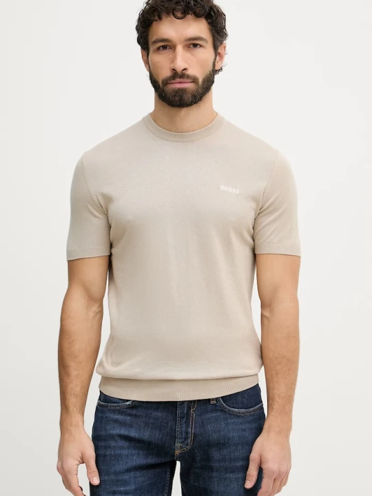 Zdjęcie produktu Guess sweter męski beżowy