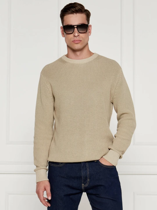 Zdjęcie produktu GUESS Sweter | Regular Fit beżowy
