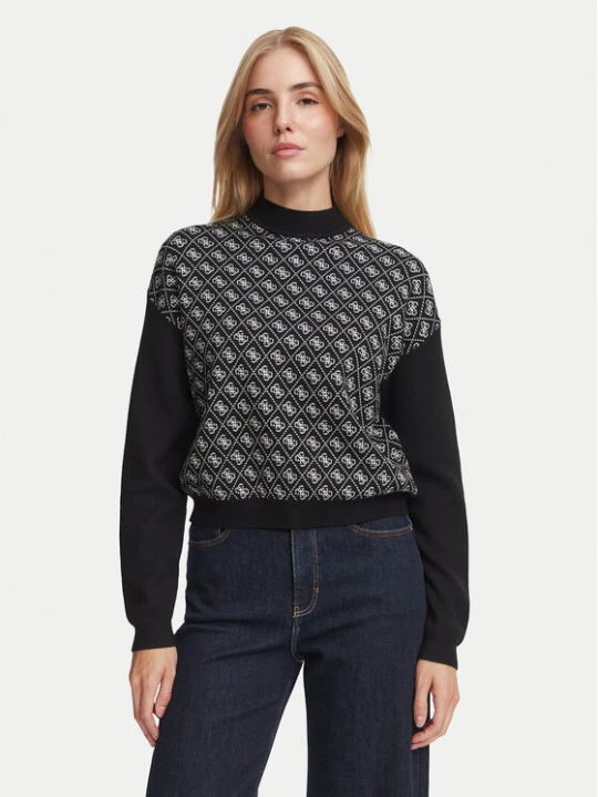 Zdjęcie produktu Guess Sweter W5BR23 Z3JD2 Czarny Regular Fit