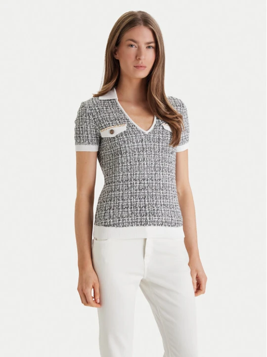Zdjęcie produktu Guess Sweter W6RR27 Z0361 Szary Regular Fit