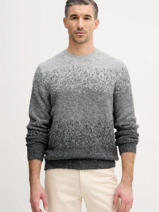 Zdjęcie produktu Guess sweter z domieszką wełny TREY szary