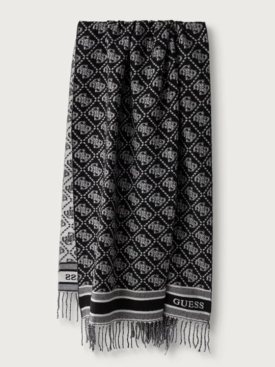 Zdjęcie produktu Guess szal damski czarny