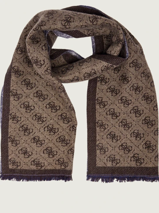 Zdjęcie produktu Guess Szal Milano brązowy