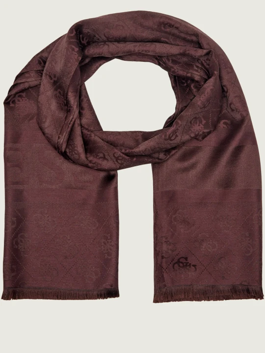 Zdjęcie produktu Guess Szal Samantha brązowy