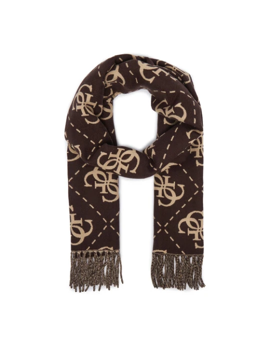 Zdjęcie produktu Guess Szalik AM9666 POL03 Brązowy ciemny