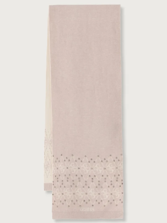 Zdjęcie produktu Guess szalik damski LILY różowy