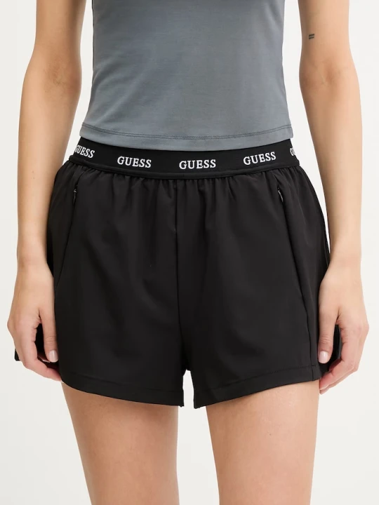 Zdjęcie produktu Guess szorty 2w1 damskie SELENE czarny