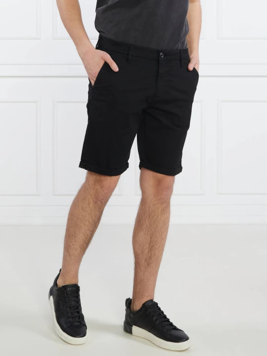 Zdjęcie produktu GUESS Szorty chino MYRON | Slim Fit czarny