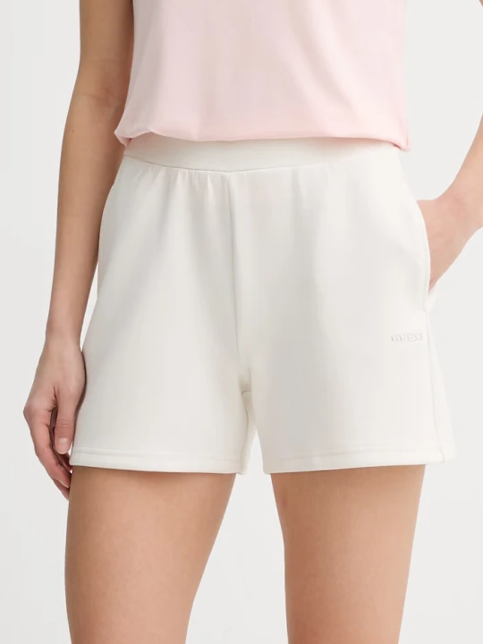 Zdjęcie produktu Guess szorty damskie NAT beżowy