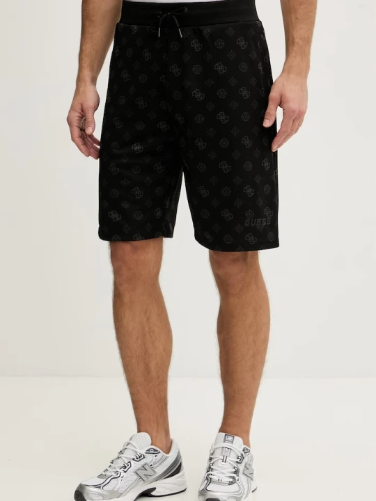 Zdjęcie produktu Guess szorty dresowe męskie OVIDO czarny