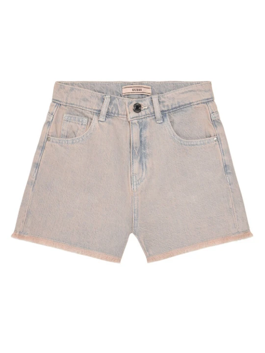 Zdjęcie produktu Guess Szorty jeansowe J5GD00 D5NI0 Różowy Regular Fit