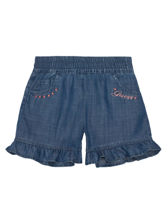 Zdjęcie produktu Guess Szorty jeansowe K6GD06 D3X30 Niebieski Regular Fit