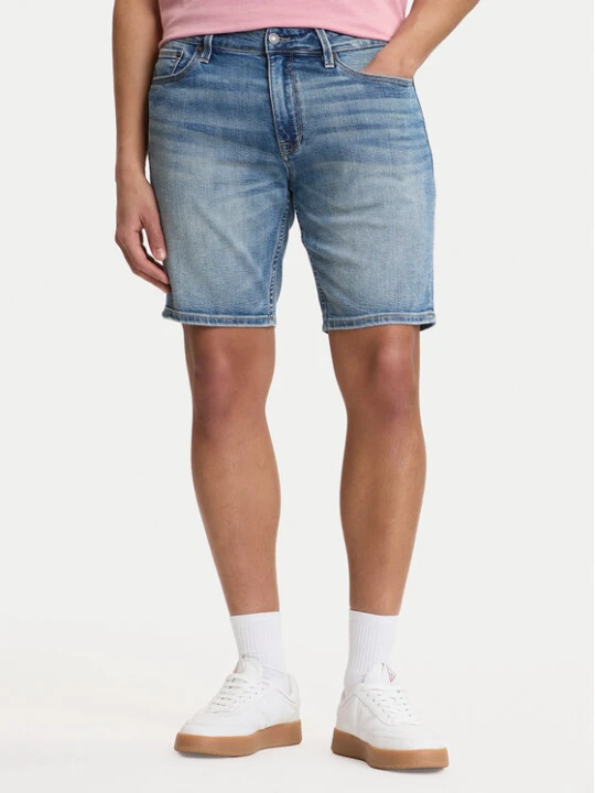 Zdjęcie produktu Guess Szorty jeansowe M6GDV2 D1095 Niebieski Regular Fit