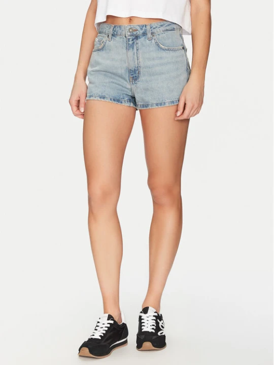 Zdjęcie produktu Guess Szorty jeansowe W5GD0Y D5O14 Niebieski Regular Fit