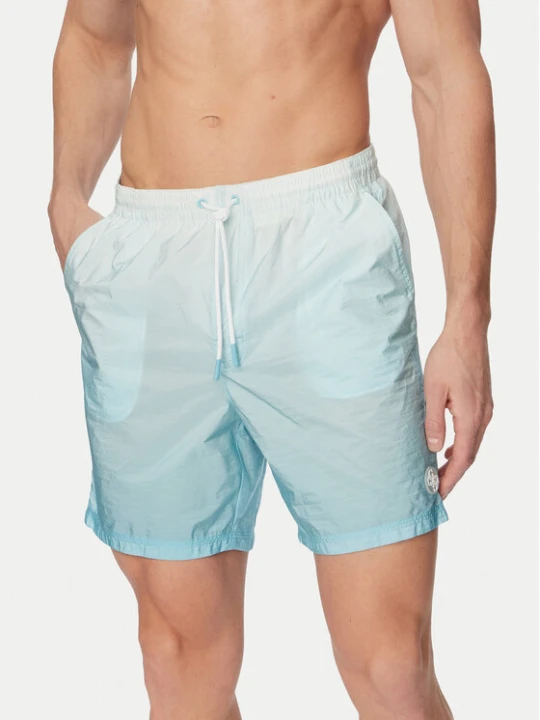 Zdjęcie produktu Guess Szorty kąpielowe F6GT19 WN172 Turkusowy Regular Fit