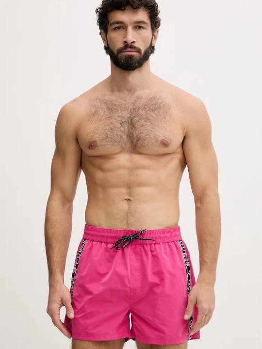 Zdjęcie produktu Guess szorty kąpielowe męskie różowy