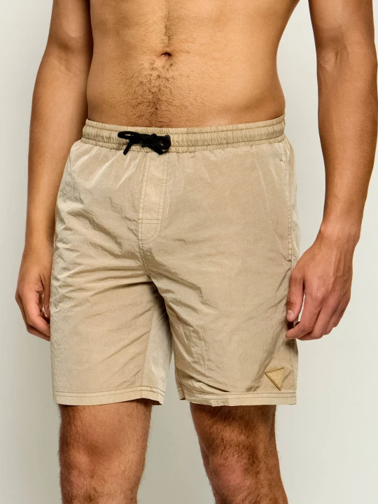 Zdjęcie produktu GUESS Szorty kąpielowe | Regular Fit beżowy