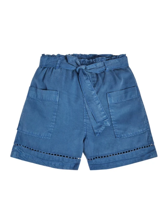 Zdjęcie produktu Guess Szorty materiałowe J3GD03 WE8R0 Niebieski Relaxed Fit