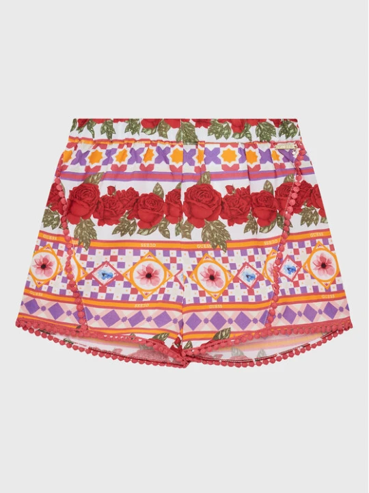 Zdjęcie produktu Guess Szorty materiałowe J3GD05 WFBN0 Kolorowy Relaxed Fit