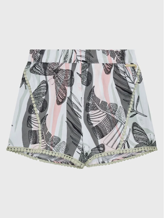 Zdjęcie produktu Guess Szorty materiałowe J3GD05 WFBN0 Zielony Relaxed Fit