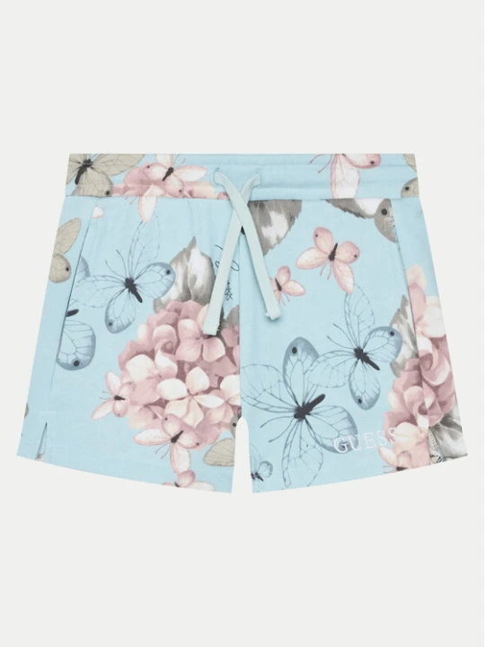 Zdjęcie produktu Guess Szorty materiałowe J5RD15 KA6R4 Kolorowy Relaxed Fit