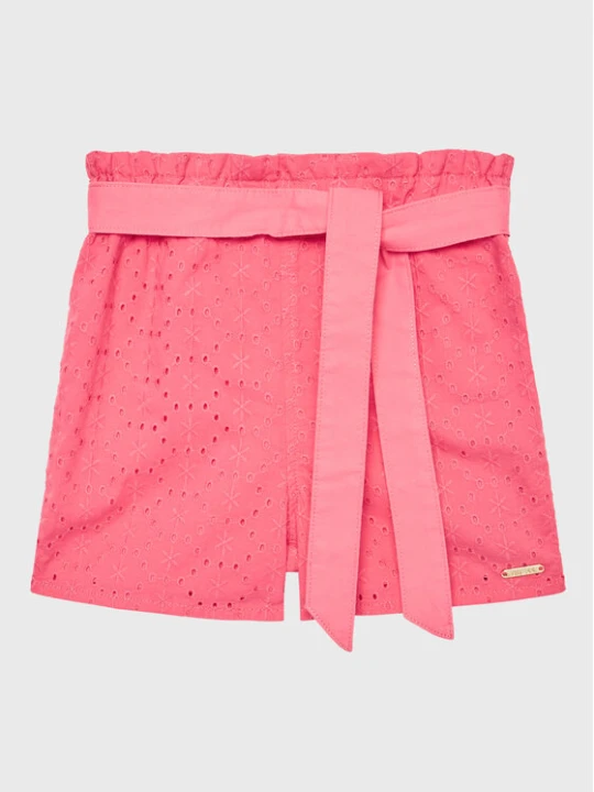 Zdjęcie produktu Guess Szorty materiałowe K3GD02 WFBC0 Różowy Regular Fit