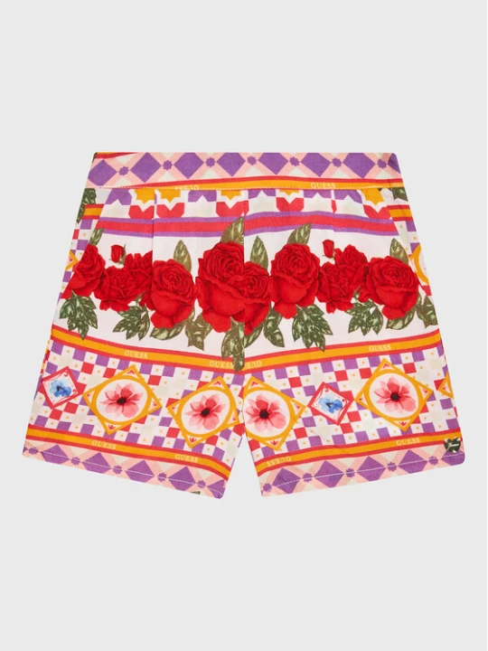 Zdjęcie produktu Guess Szorty materiałowe K3GD06 WFBN0 Kolorowy Relaxed Fit