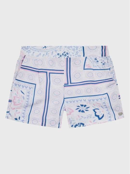 Zdjęcie produktu Guess Szorty materiałowe K3GD06 WFBN0 Niebieski Relaxed Fit