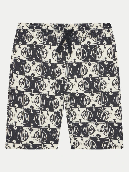 Zdjęcie produktu Guess Szorty materiałowe L5GD10 KA6R4 Czarny Relaxed Fit