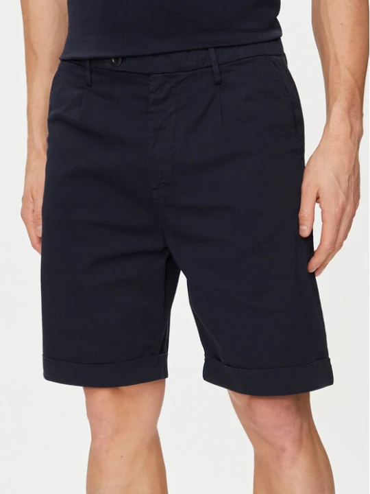 Zdjęcie produktu Guess Szorty materiałowe Noah M4GD14 WG3QA Granatowy Slim Fit
