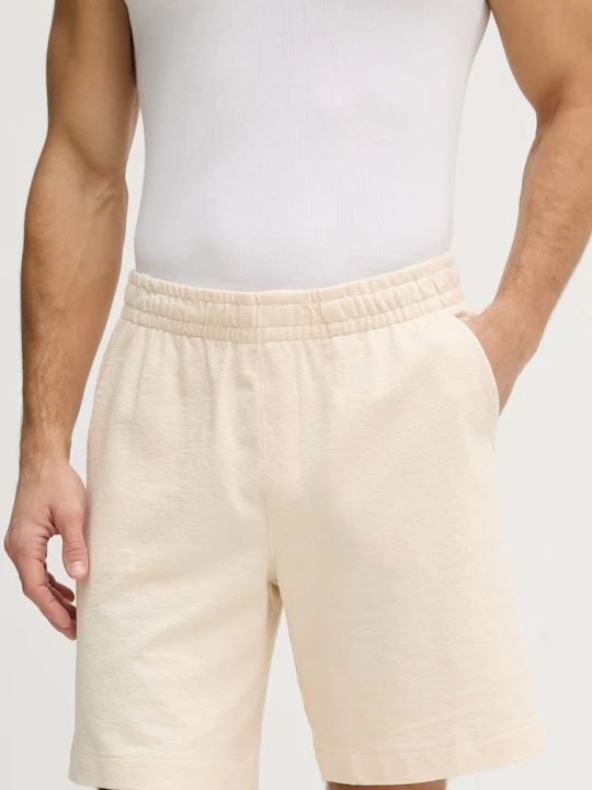 Zdjęcie produktu Guess szorty męskie bawełniane beżowy
