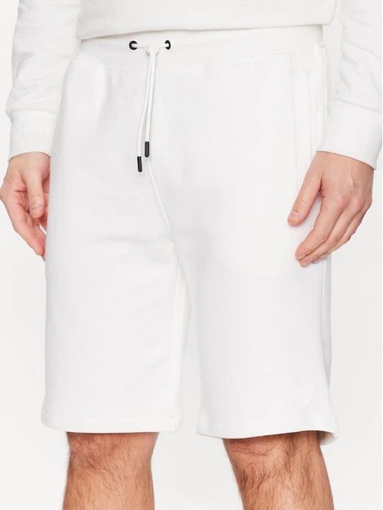Zdjęcie produktu Guess Szorty sportowe Aldwin Z2YD04 KAIJ1 Biały Slim Fit