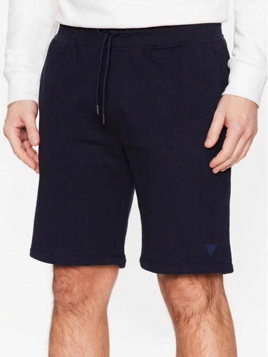 Zdjęcie produktu Guess Szorty sportowe Aldwin Z2YD04 KAIJ1 Granatowy Slim Fit
