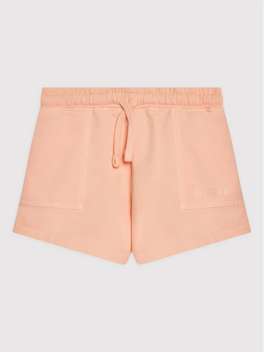 Zdjęcie produktu Guess Szorty sportowe J2GD01 KB4O0 Pomarańczowy Regular Fit