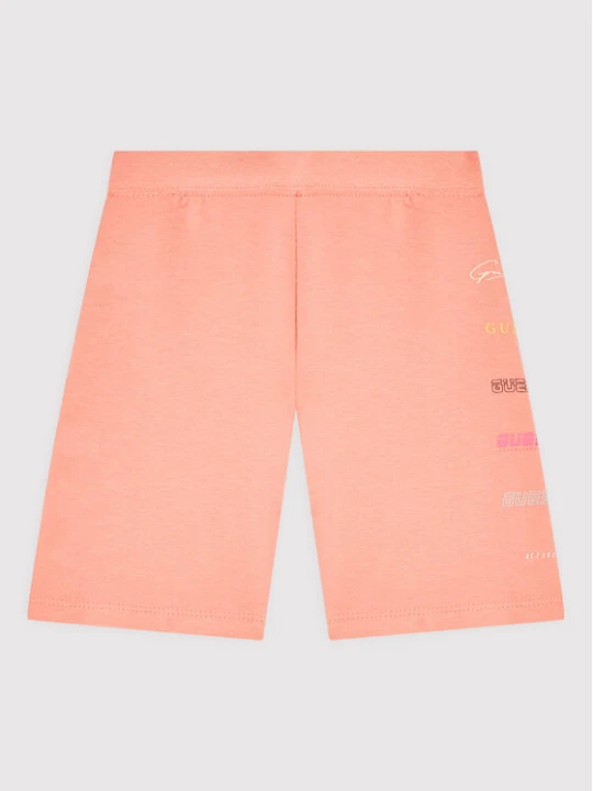 Zdjęcie produktu Guess Szorty sportowe J2RD09 KASI1 Pomarańczowy Regular Fit